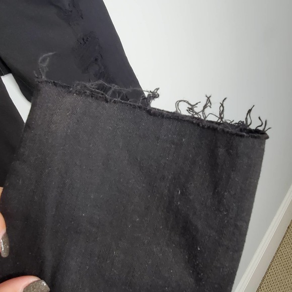 AG Adriano Goldschmied The Legging Ankle Super Skinny Black Jeans Sz 29R - Picture 4 of 9